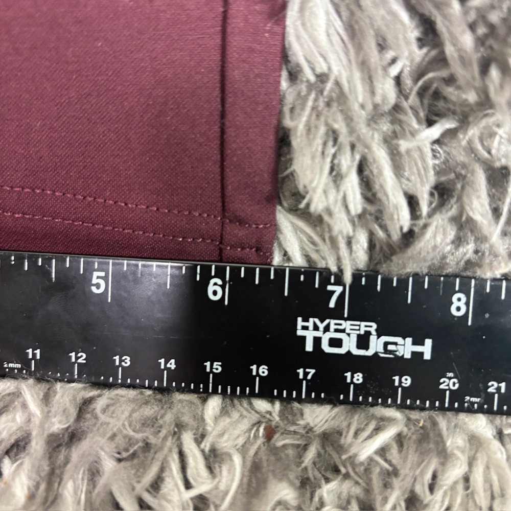 BYLT Premium Basics Everyday Pant 2.0 Slim Fit Maroon 33 EDAY2_PANT_MRN_33 NWT - Picture 7 of 9